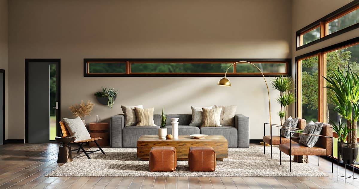 Furniture showroom interior